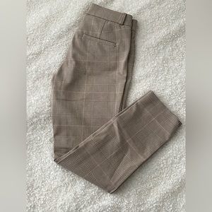 NWOT Banana Republic Sloan Plaid Pants